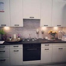 Panel MDF wzór R 8 biała cegła.