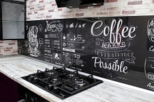 Panel ścienny wzór M 19. Tańsza alternatywa dla szkła oraz glazury.