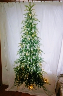 Gdy brak miejsca na choinkę :-D