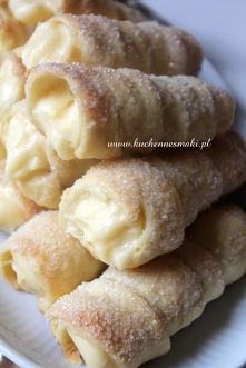 KRUCHE RURKI Z KREMEM KARPATKOWYM