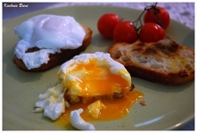 Pomysł na super śniadanko czyli jajko w koszulce :)