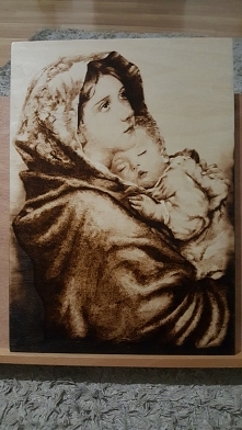 W klimacie przedświątecznym ostatnia praca 40x30.