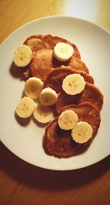 Placki bananowe: 3 banany r...
