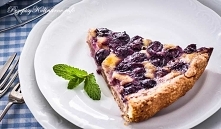 Krucha tarta z jagodami