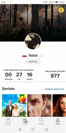 TV time...... super apka dla maniaków seriali i filmów....ps.to moje konto zapraszam 