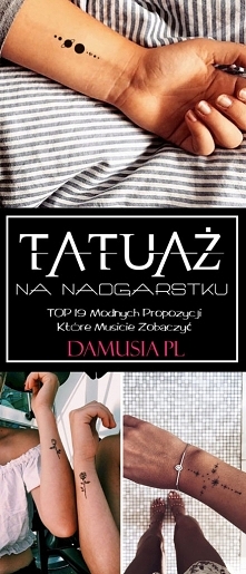 Tatuaż na Nadgarstku – TOP ...