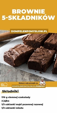 Przepis na brownie z 5 SKŁA...