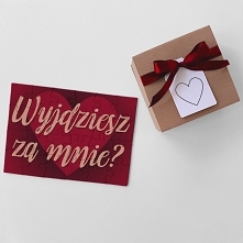 Wyjdziesz za mnie? - puzzle zaręczynowe z pytaniem o rękę