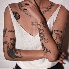 Co myślicie o większej ilości tatuaży na ciele w widocznym miejscu? :)