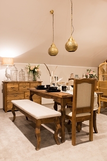 strukturyzowane meble woskowane do jadalni meble-woskowane.com.pl