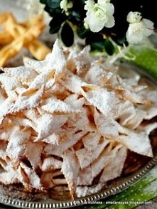 chruściki z piekarnika