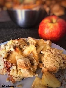 Jabłka pod kruszonką