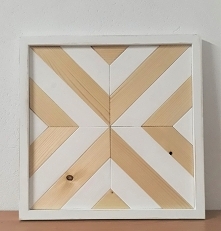 Obraz z elementów. Wykonany...