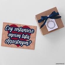 PUZZLE DLA TATY CHRZESTNEGO