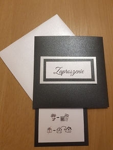 Zaproszenie ślubne. :)