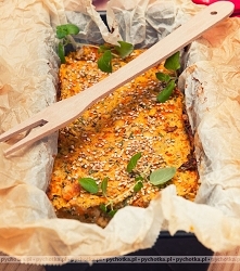 Pasztet z soczewicy i bakłażanów