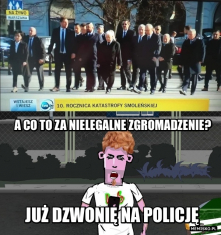 Nielegalne zgromadzenie