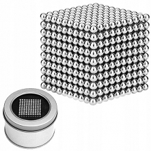 KLOCKI KULKI MAGNETYCZNE 3mm 1000szt + BOX