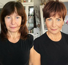 Nowa fryzura i odrobina makijażu a jaki efekt :-)