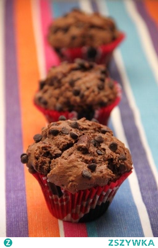 Muffiny bardzo czekoladowe