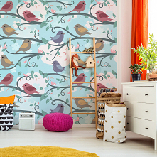 Tapeta w ptaki, myloview.pl, nr 135883768