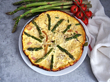 frittata ze szparagami