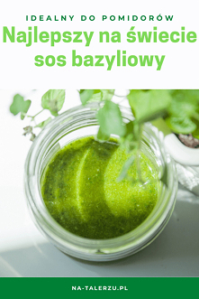 Przepyszny sos bazyliowy do sałatek. Przygotujecie go w 5 minut!