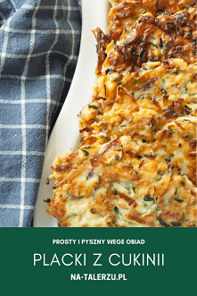 Placki z cukinii z sosem jogurtowym
