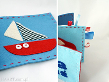 Filcowa książeczka DIY. Możesz zamówić na HAART :) haart.pl