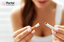 Wpływ nikotyny na skórę