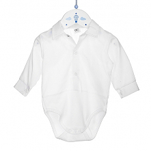 Koszulo body dla niemowlaka to idealne rozwiązanie na chrzest czy też inną, ważną uroczystośc. Jest to ubranko eleganckie aczkolwiek bardzo wygodne!