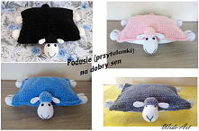 Przytulanka-Podusia dla dzieci.
Rękodzieło szydełkowe