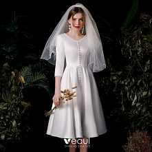 Vintage Kość Słoniowa Satyna ślubna Suknie Ślubne 2020
#SuknieŚlubne2020 #SuknieŚlubne