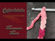 łańcuszek słupek półsłupek ścisłe szydełko