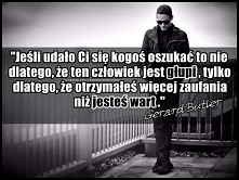 Ja zawsze słucham kłamstw z uśmiechem :) A wy?

Zapraszam do polubienia strony na Facebooku oraz Instagramie (: