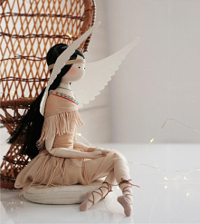 #Anioł #boho #indianka