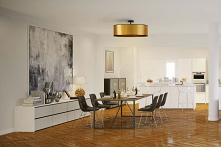 Plafon WENECJA to uosobienie najnowszych trendów wnętrzarskich oraz klasycznej elegancji. Istotną cechą tego typu oświetlenia jest ich ponadczasowość. Prosty, stylowy i eleganck...