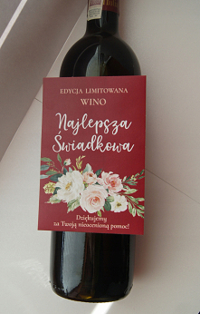 podziękowanie za świadkowan...