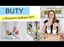 Buty z filcowymi kulkami | #DIY 42 | HAART #buty #filc #metamorfoza
