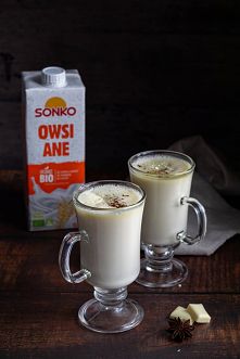 Biała czekolada na gorąco