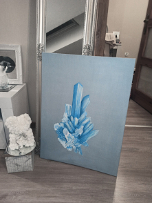 Obraz na sprzedaż. "Crystal" Po więcej zdjęć proszę pisać na ola.rysunek@gmail.com Cena 700zł