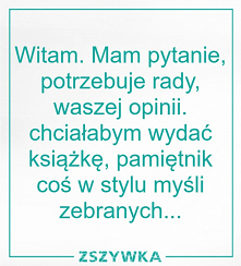 Co o tym sądzicie??? Dziękuje za wszelkie odpowiedzi...