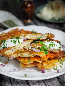 Placki z kapusty kiszonej