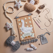 Punch needle Makatka GĄSKA do pokoju dziewczynki zestaw diy @patmatstudio
#pokojdziecka #punchneedle #diy #dekoracje #zróbtosam #haft #haftowanie