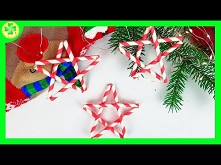 Jak zrobić Gwiazdę z Papierowych Słomek na choinkę [DIY Tutorial]