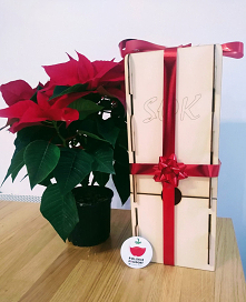 Oryginalny prezent na świeta. Stojak na soki naturalne