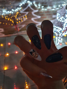 17.12.2020 #paznokcie #świąteczne