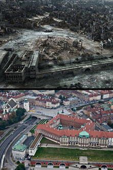 Warsaw II WW and today