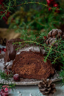 Rolada Yule Log - Najlepsze przepisy | Blog kulinarny - Wypieki Beaty