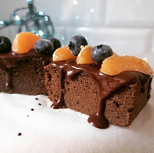 Fit brownie z ciecierzycy